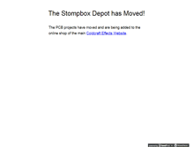 Tablet Screenshot of depot.coldcrafteffects.net